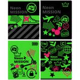 Тетрадь 48 листов БиДжи 11078 линия Neon Mission
