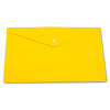 Папка-конверт на кнопке А5 KWELT КР-000243 желтый