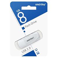 Флэш-диск Smartbuy 8 ГБ USB Scout White (SB008GB2SCW)
