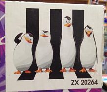 Рисовать может каждый 40*50 ZX 20264 Пингвины из Мадагаскара