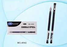Ручка гелевая BASIR MC-4592 черная 1 шт.