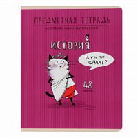 Тетрадь 48 листов Феникс Приключения кота Пифа- История