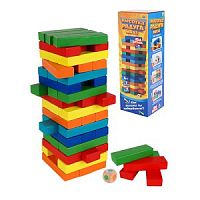 Игра Башня Высотка Радуга ИН-9656 Рыжий кот