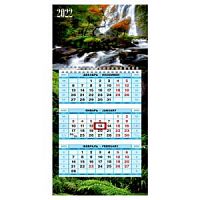 Календарь 2022 квартальный Мини 25698 Природа