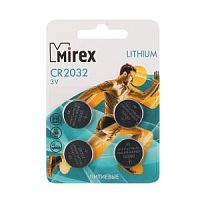 Батарейка Mirex CR2032 в блистере круг 1 шт.