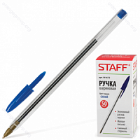 Ручка СТАФФ 141672 синяя 1 шт.