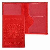 КЖ Обложка д/паспорта KLERK 213953 красная