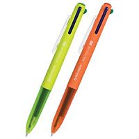 Ручка BRAUBERG 4-х цветная 143458