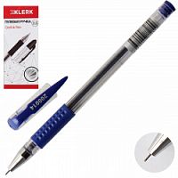 Ручка гелевая KLERK синяя 200014 1 шт