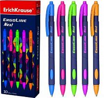 Ручка ЕК ERGOLINE 41543 синяя 1 шт