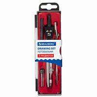 Готовальня BRAUBERG 5 предм.210658