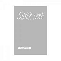 Креативный блокнот с серебряными страницами
