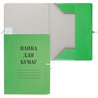 Папка для бумаг с завязками цветная 03-626 картон плотн. 300-320 г/кв.м