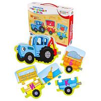 Игра Bright kids Учим алфавит и цвета Синий трактор ИН-6143