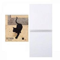 Блокнот Sketchbook Багарт А5 60 листов Кошка